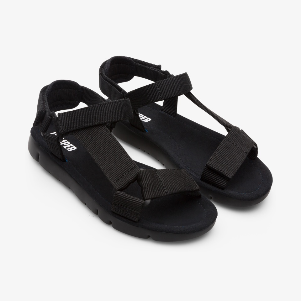 Sandalias Camper Oruga Mujer - Negras | Camper Mexico + 3470JEUCB